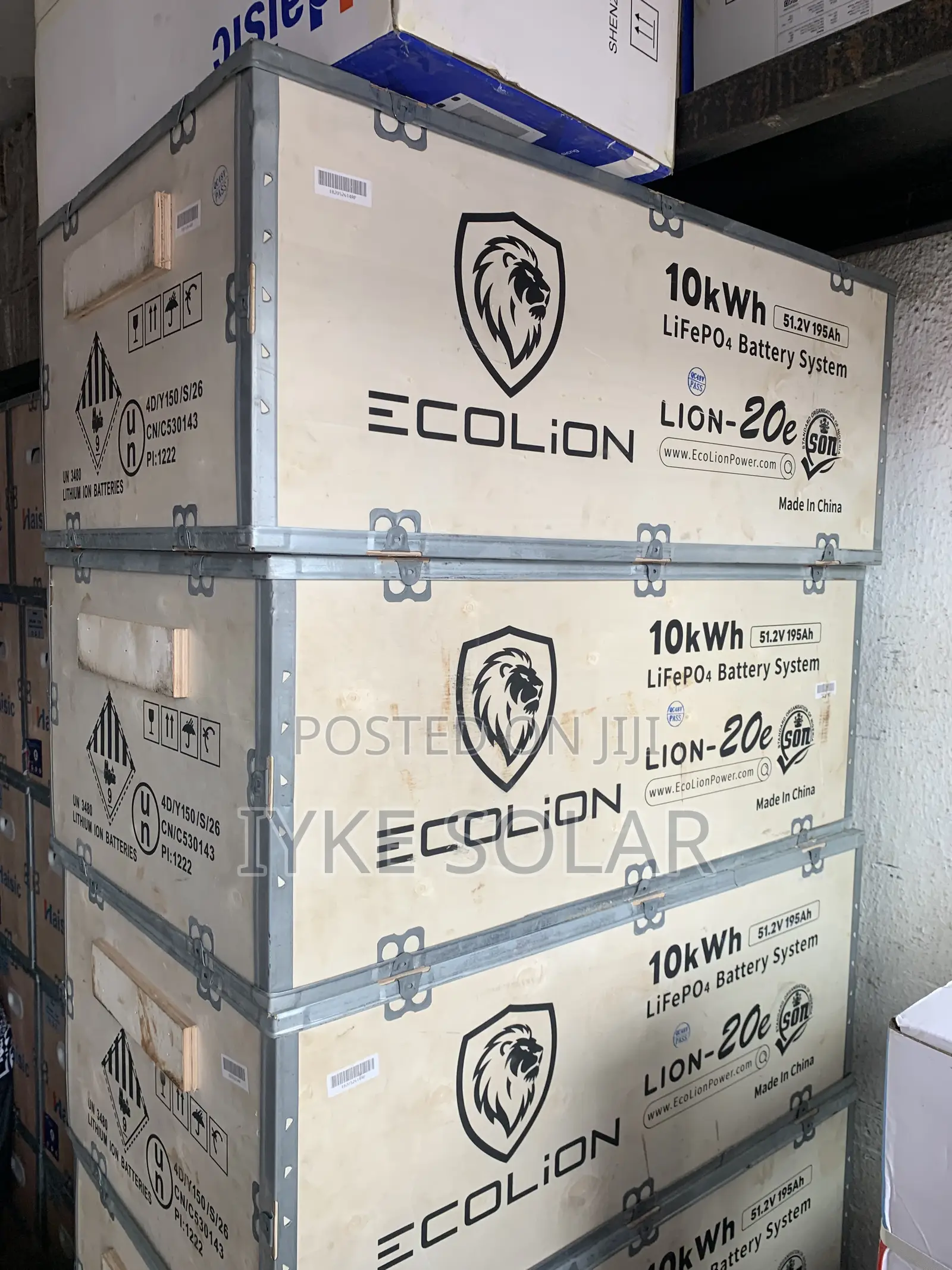 10kwh 48v Ecolion Lithium Ion Battery