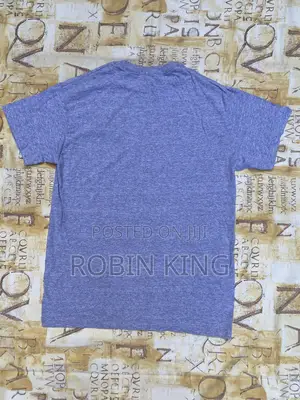 Gildan Heavy Cotton Gray Plain T Shirt Size Medium M