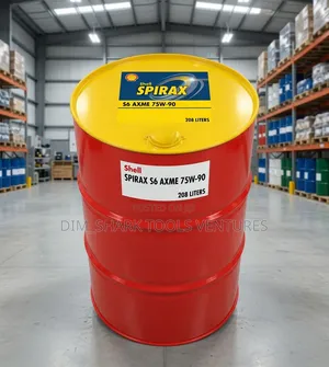 208-Liter Drum of Shell Spirax S6 AXME 75w-90
