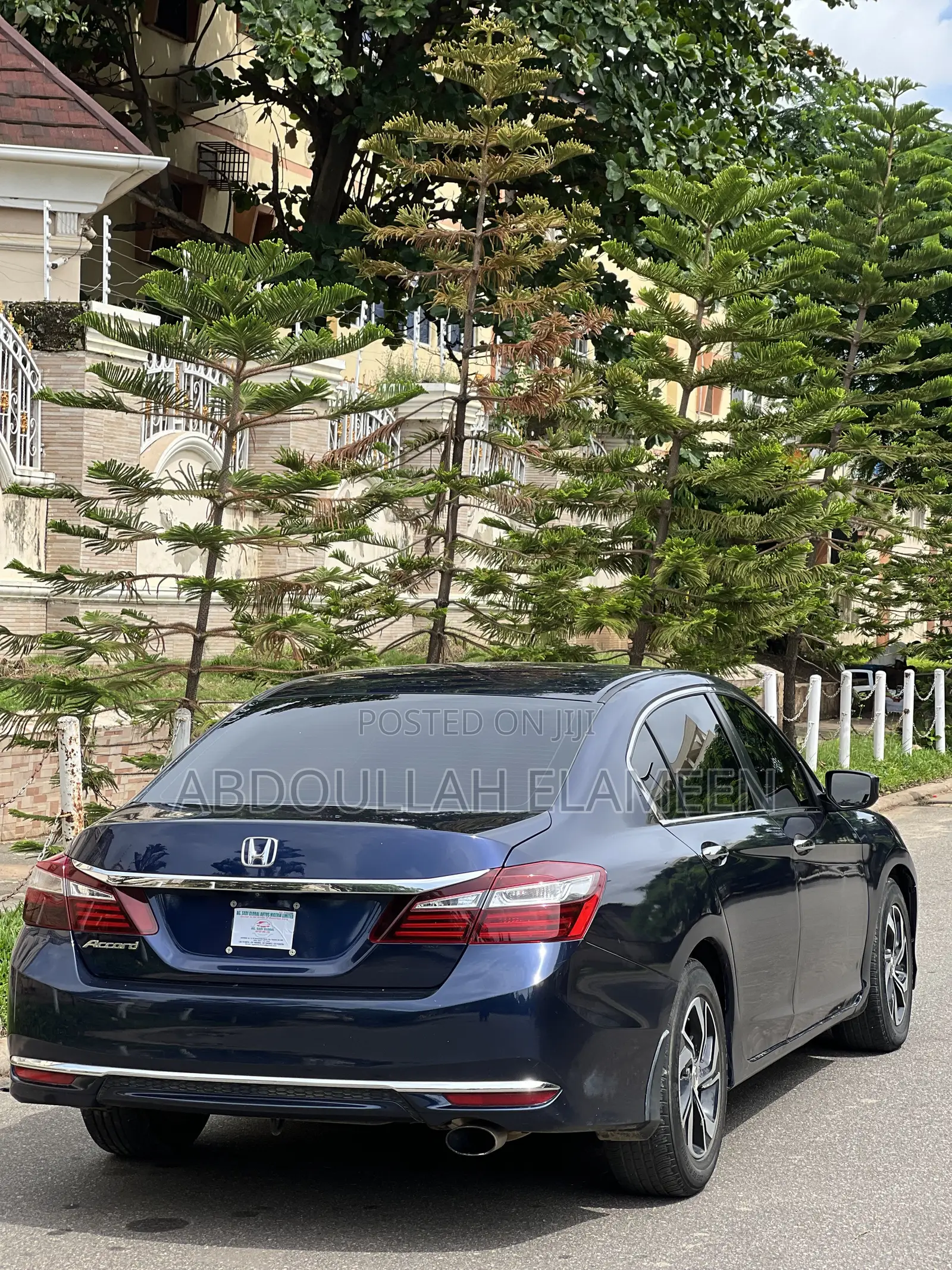 Honda Accord 2016 Blue