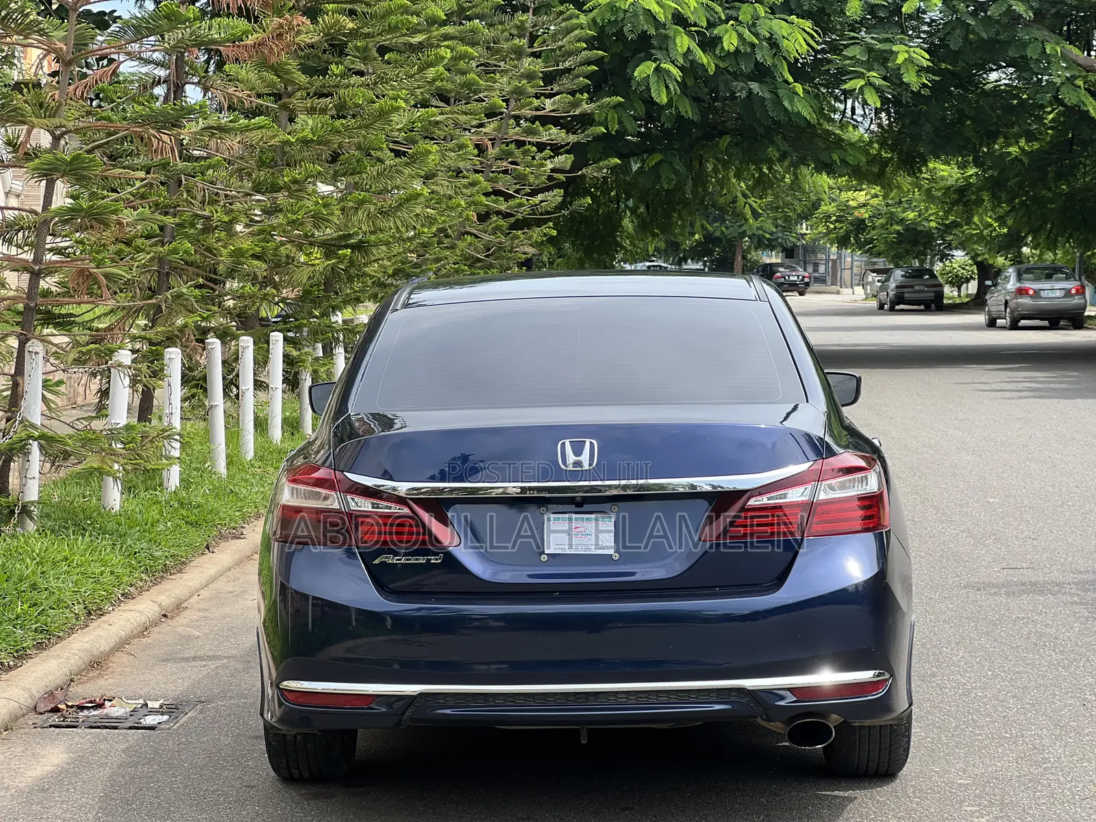 Honda Accord 2016 Blue