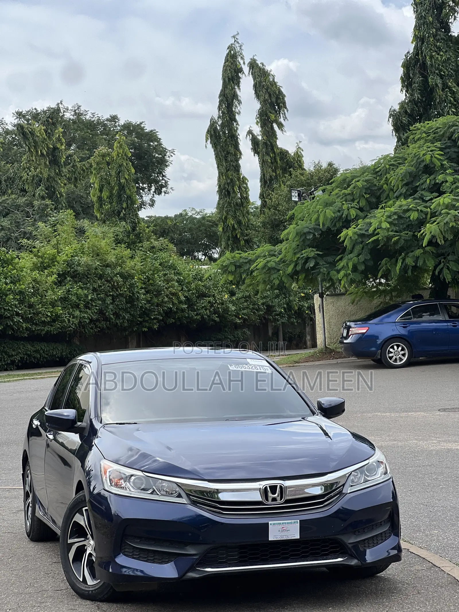 Honda Accord 2016 Blue
