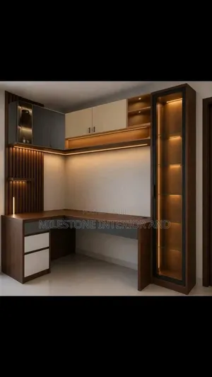 Wine Bar Console and Shelf