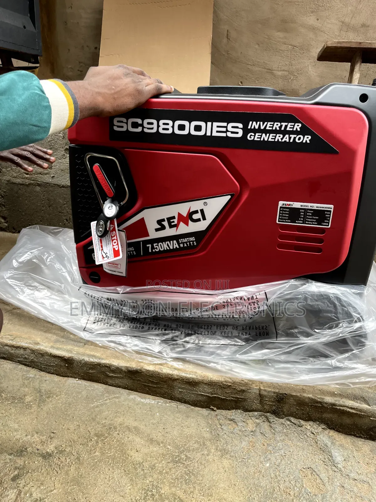 SENCI SC9800iES Fuel Efficient Power Generator