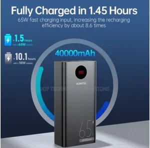 Romoss Power Bank 65 Watts, 40000mah