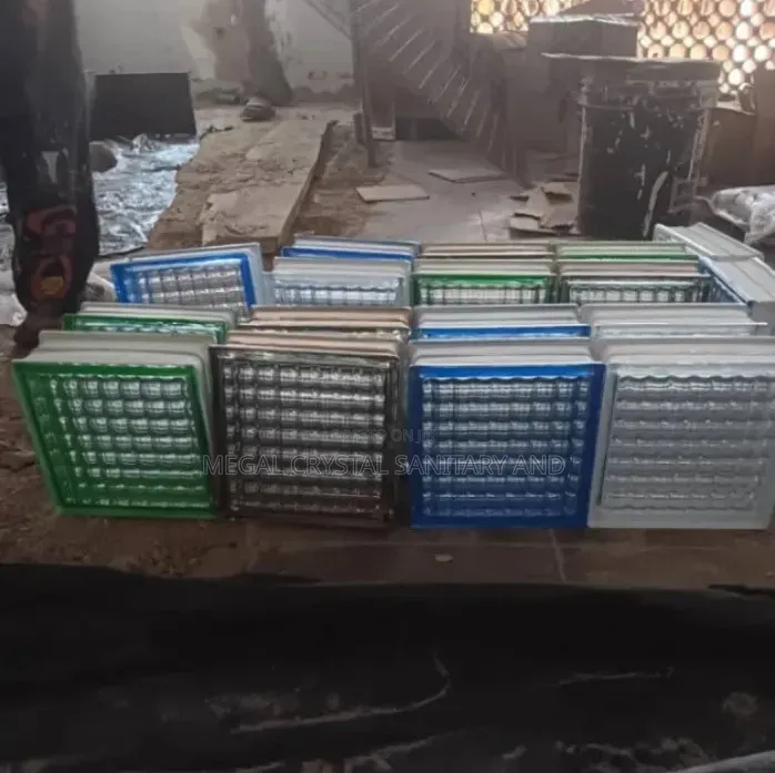 Glass Block for Wall Construction