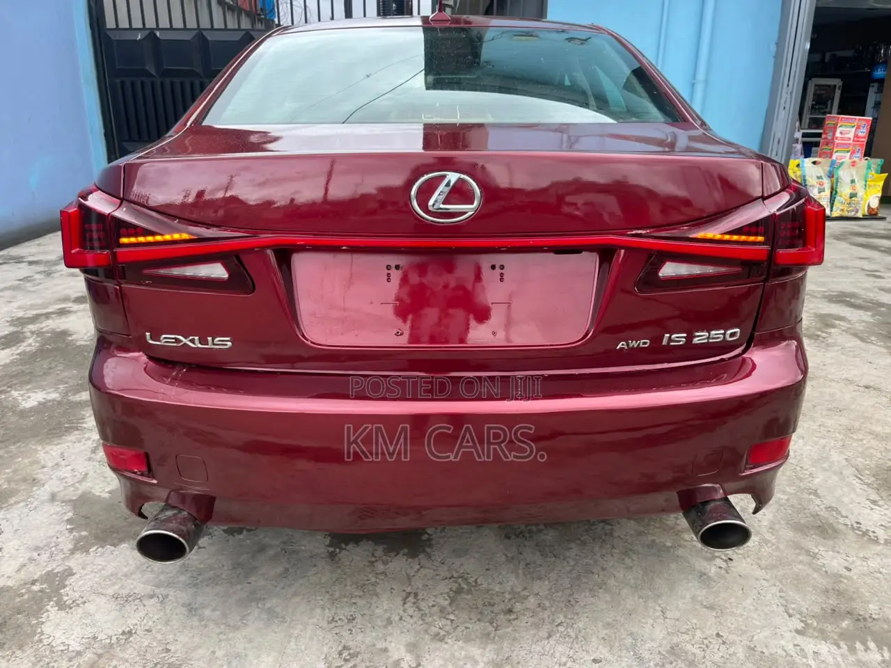 Lexus IS 2008 Red
