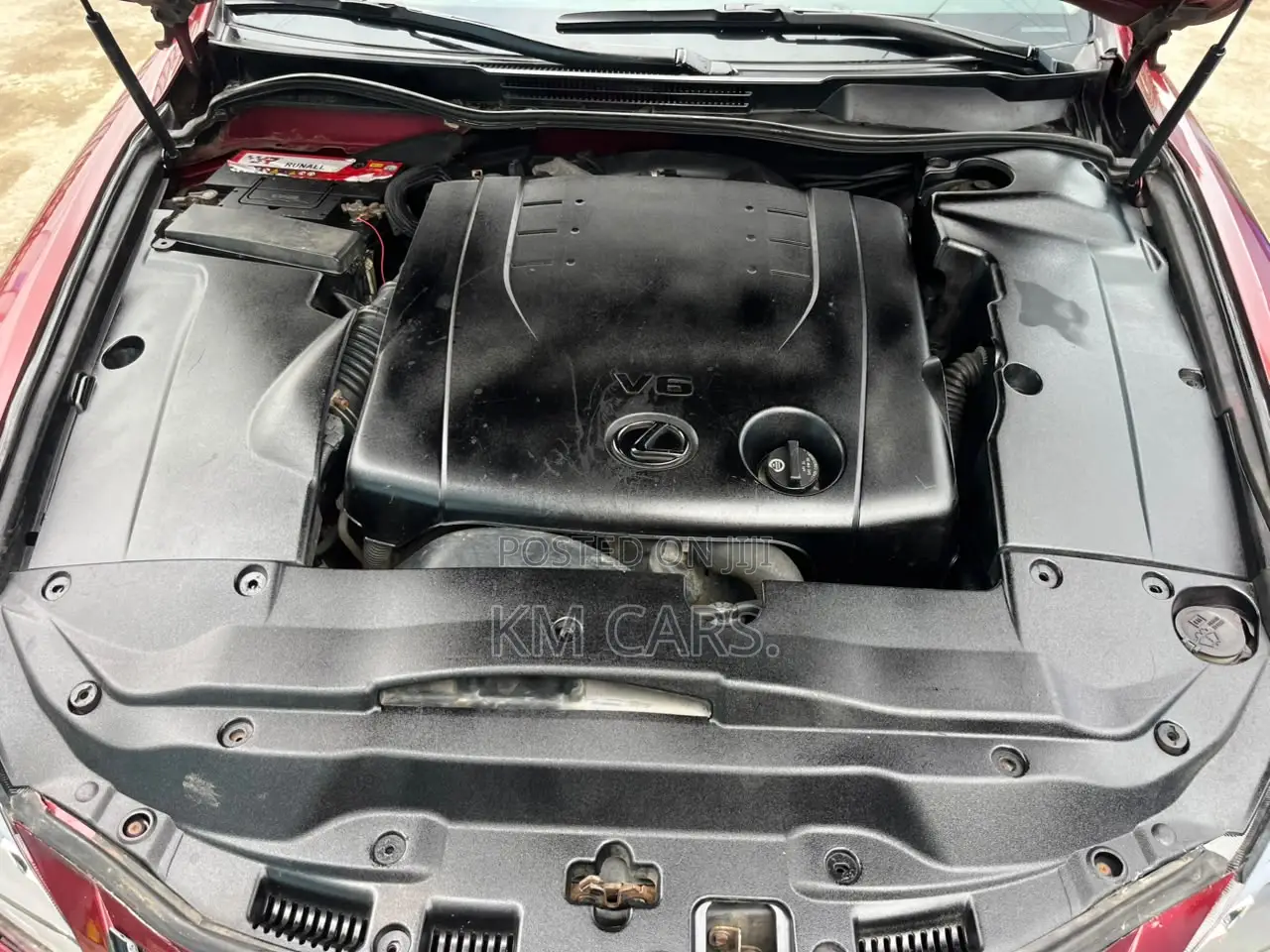 Lexus IS 2008 Red