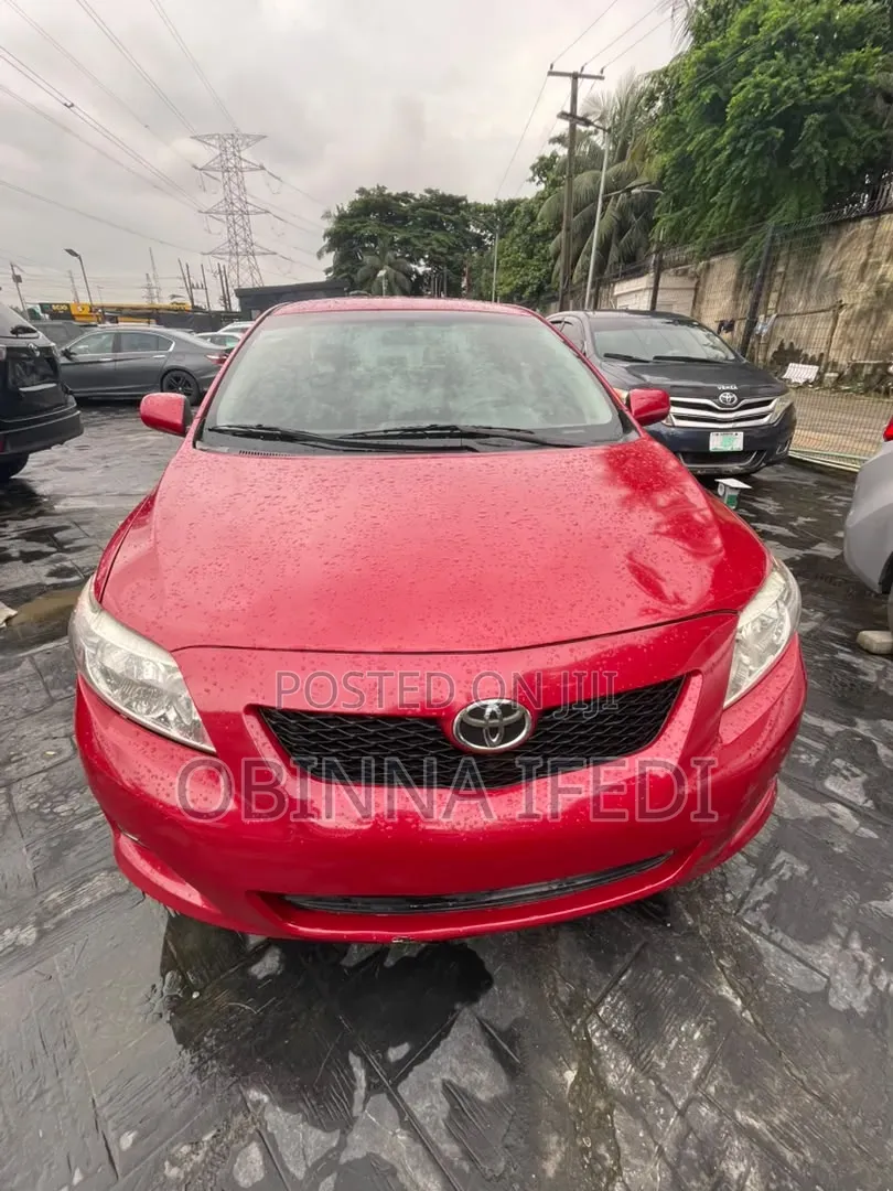 Toyota Corolla 2010 Red