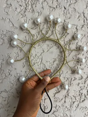 Pearl Gold Hairpiece
