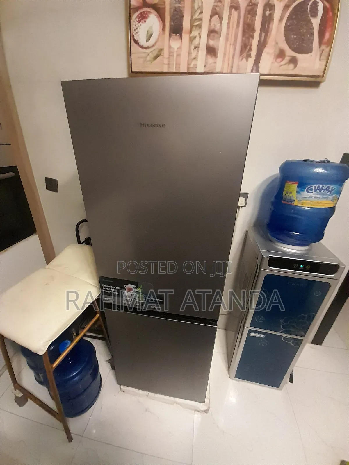 Hisense 225L Double Door Refrigerator – Excellent Condition