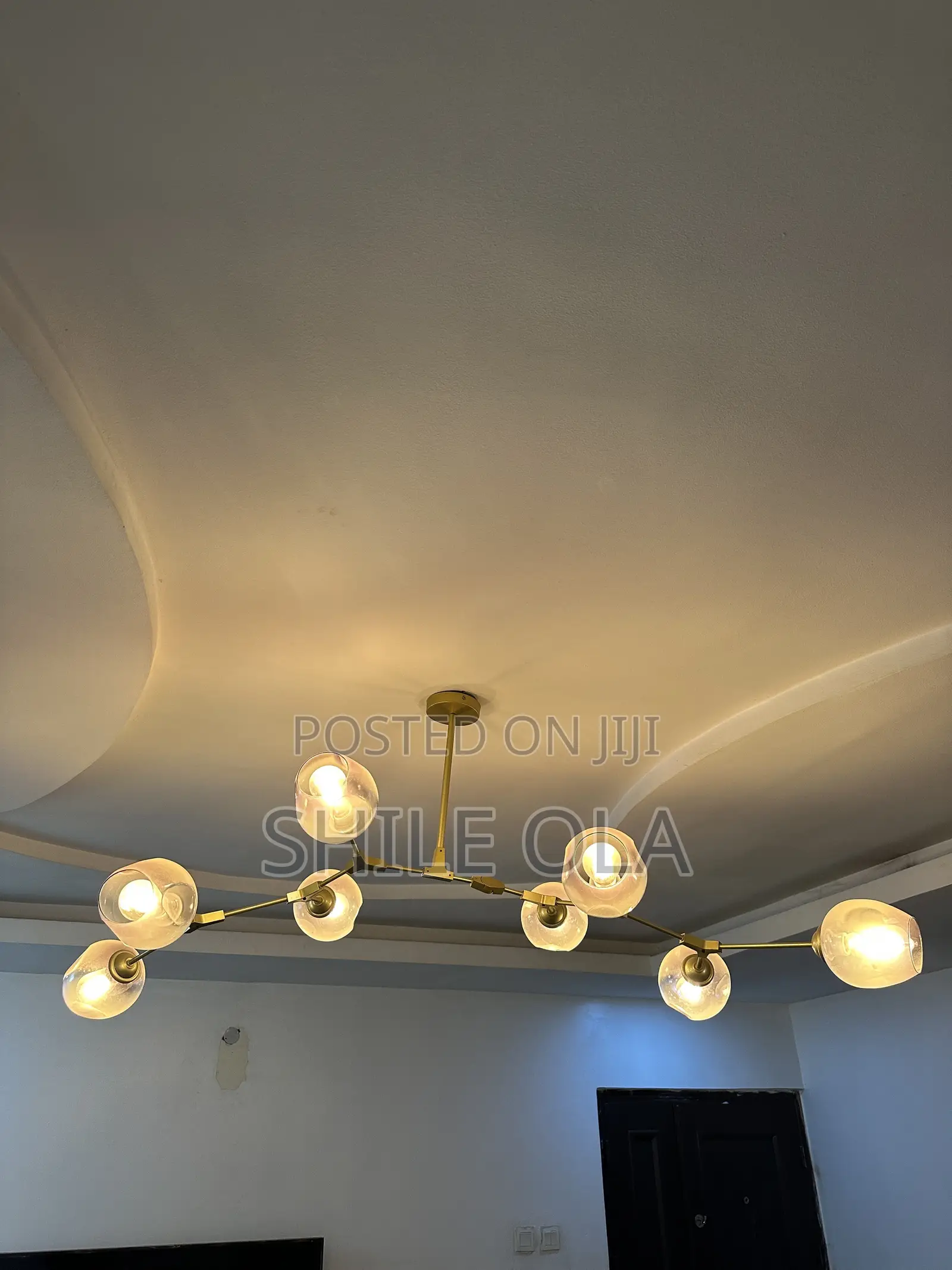 Nordic Molecular Chandelier Light