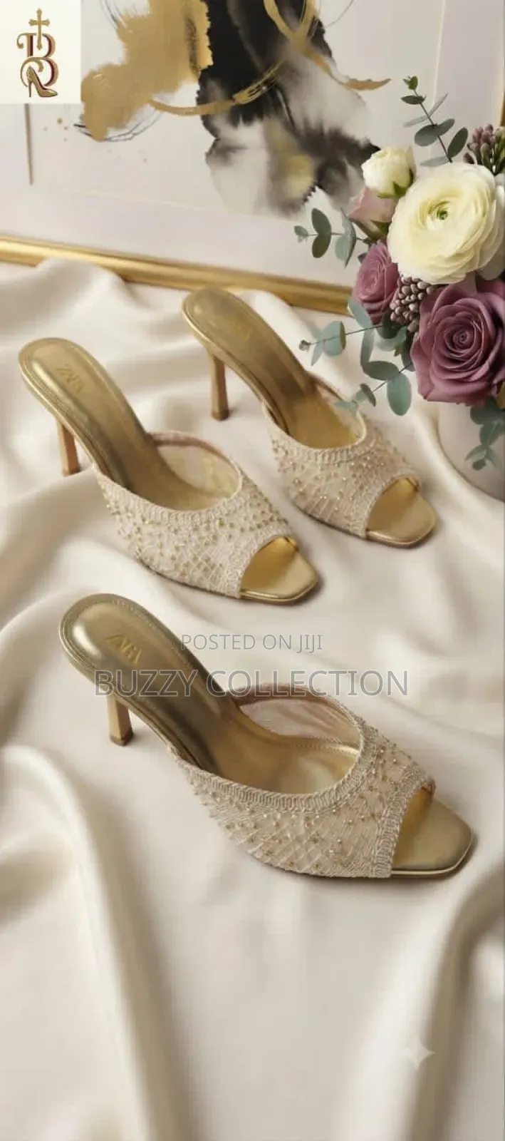 Exclusive Quality Zara Heeled Slippers