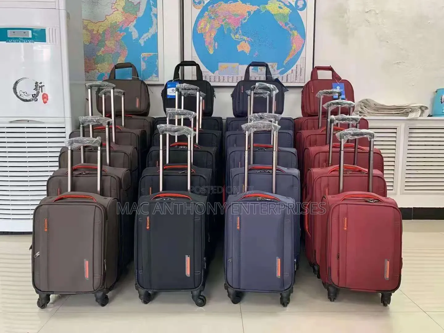 Leaves King Antitheft Durable Luggage