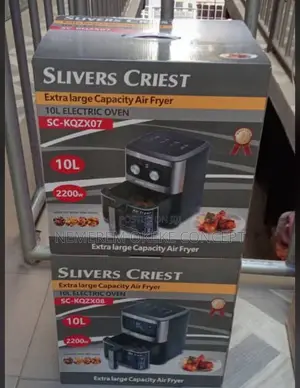 Slivers Criest Extra Large Capacity Air Fryer 10l Electric Oven