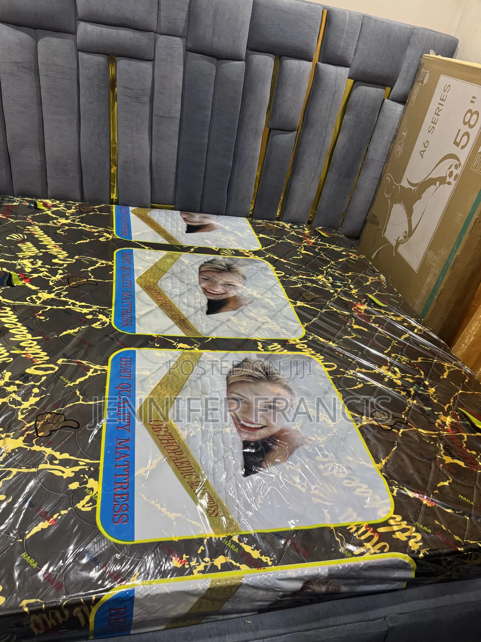Orthopedic Bed and Bed Stand