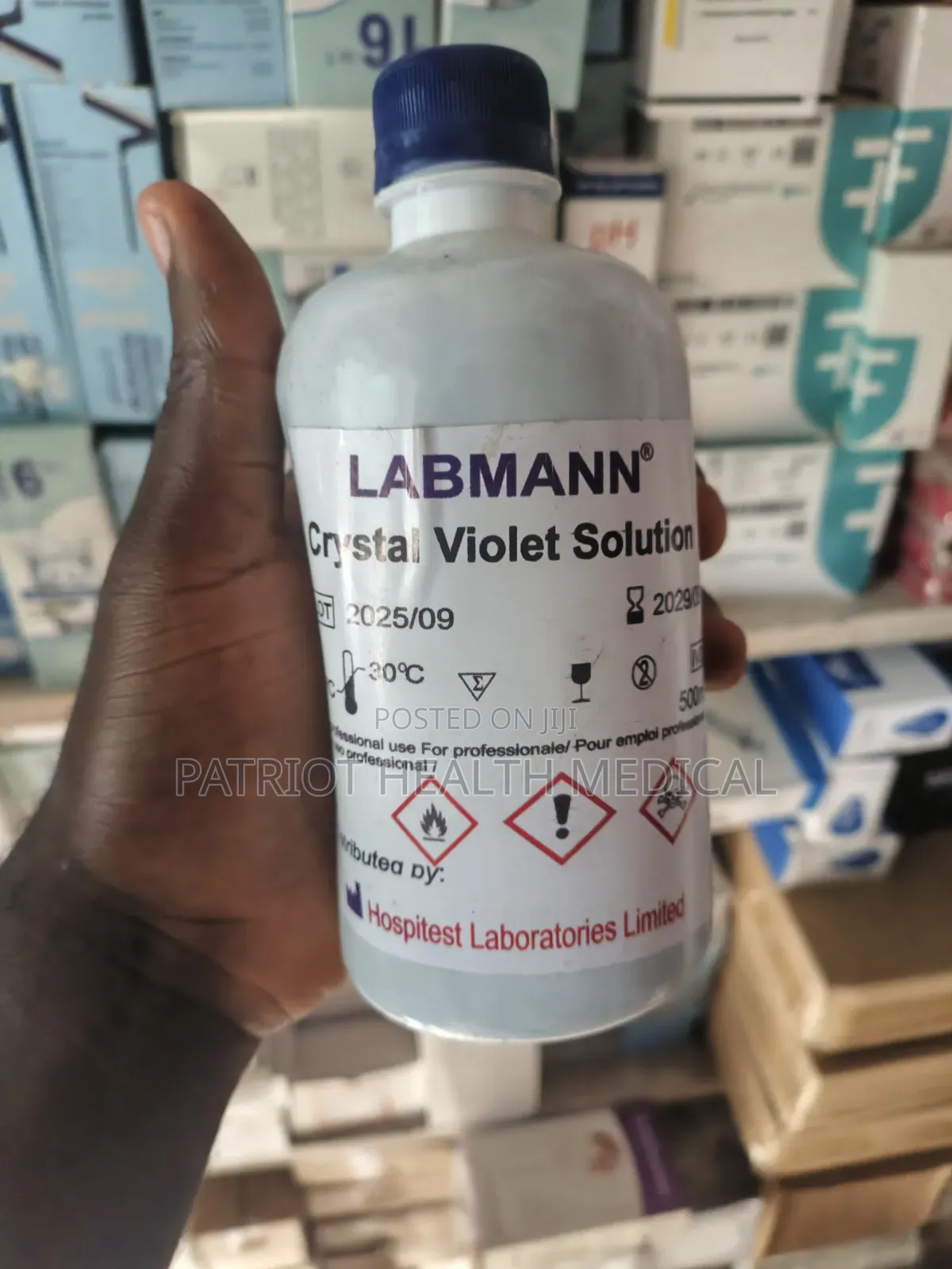 Crystal Violet Solution 500ml
