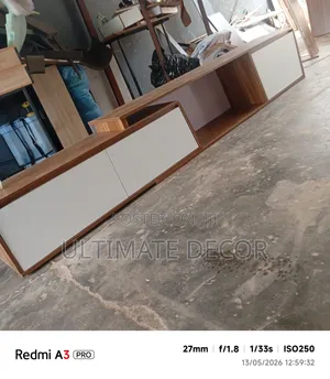 7ft TV Console