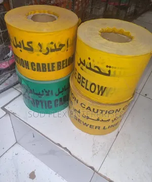 500 Meters by 6 Inches Cable Buried Caution