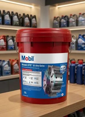 20-Liter Pail of Mobil DTE 20 Ultra Series Anti-Wear Hydraulic Oil