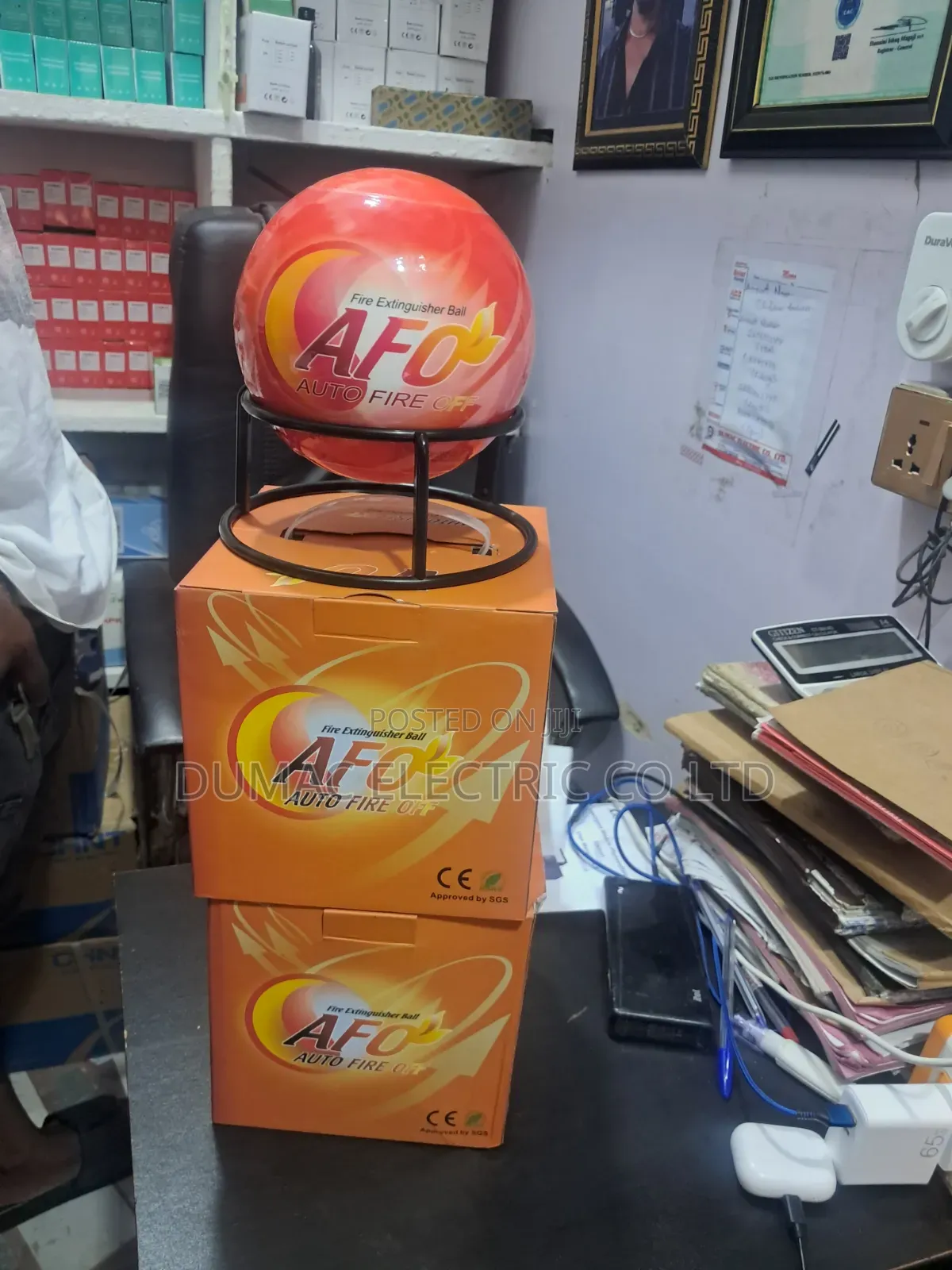 Fire Extinguisher Ball