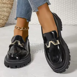 Luxury Women's Chunky Platform Loafers – Premium Quality