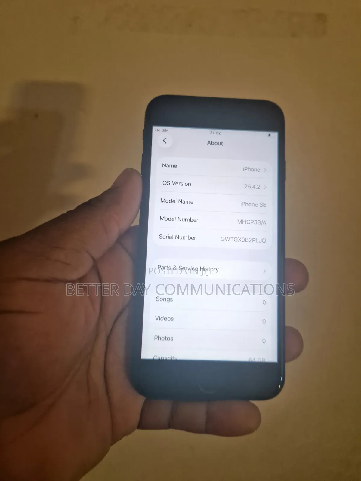 Apple iPhone SE (2020) 64 GB Black