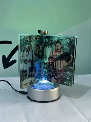 3D Acrylic Rotating Light Frame