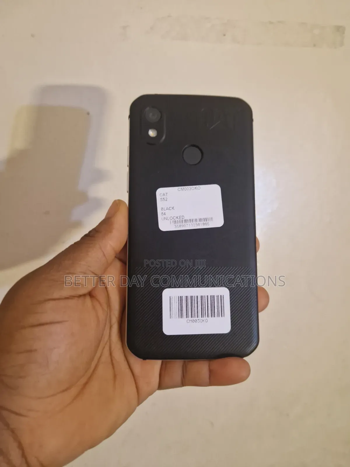 Cat S52 64 GB Black