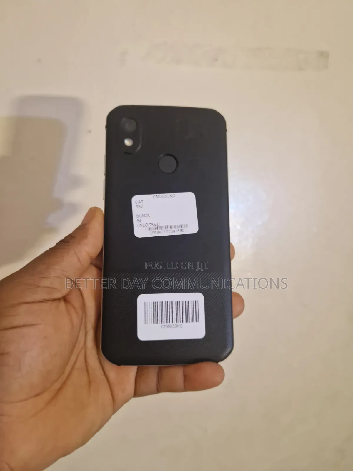 Cat S52 64 GB Black