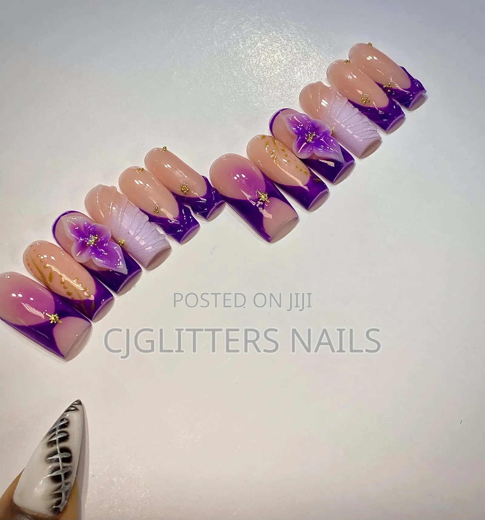 Custom Press-on Nails in Abuja