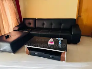 Center Coffee Table With Tempered Glass Top