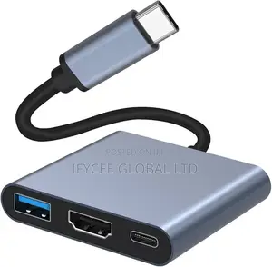 Type C 3 in 1 Adapter