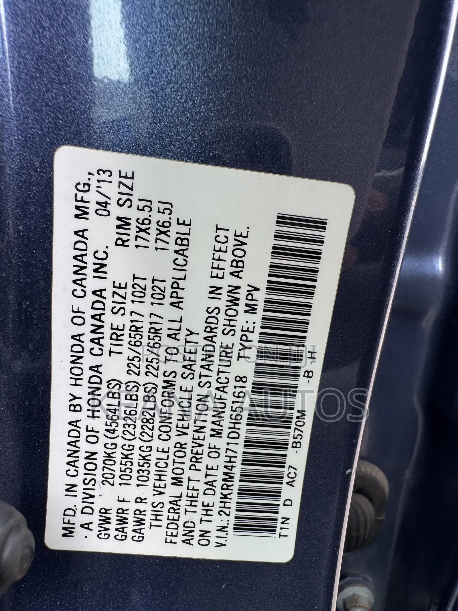 Honda CR-V 2013