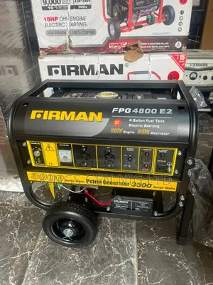 FIRMAN 3.3kva FPG4800E2 Portable Petrol Generator.