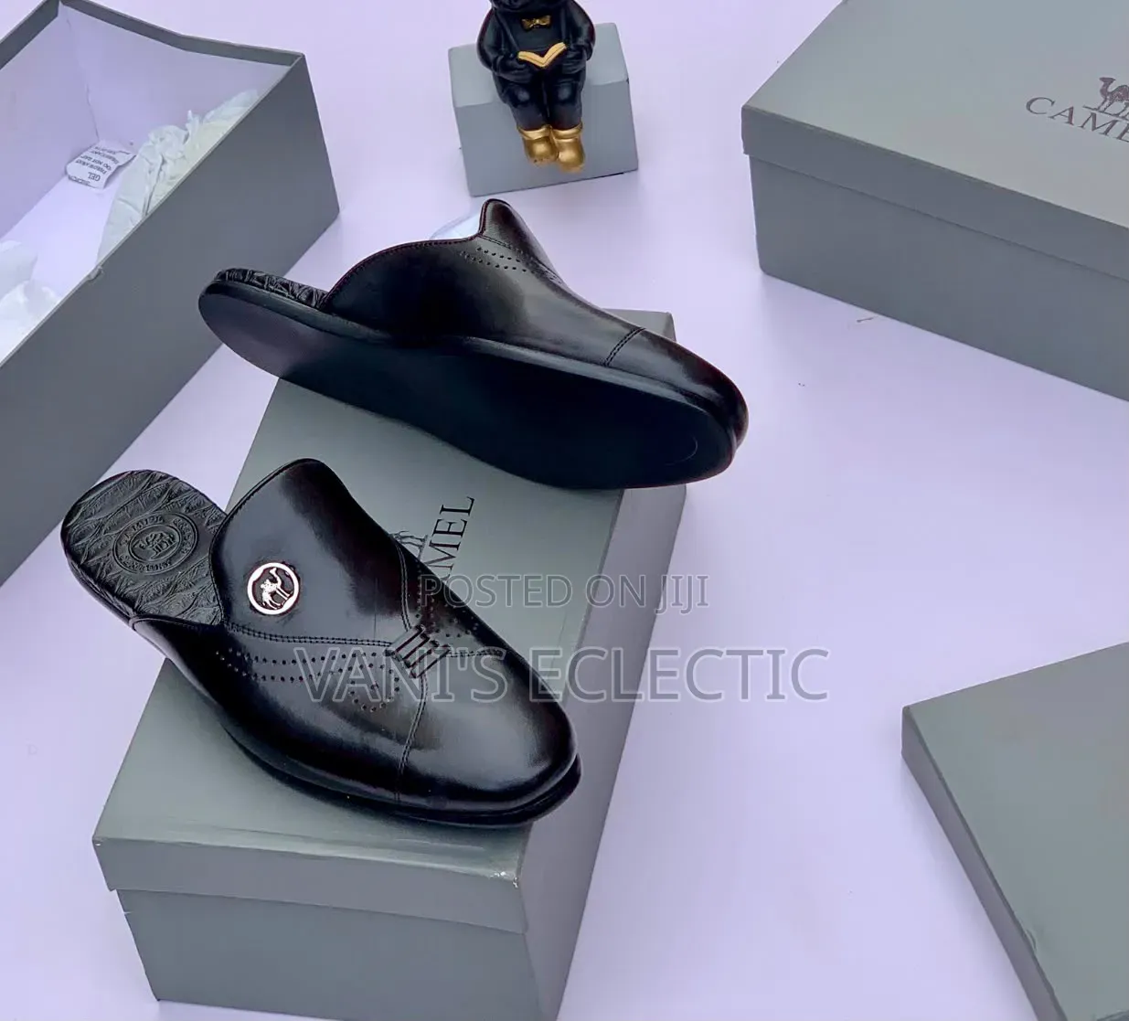 Camel Half-Shoes
