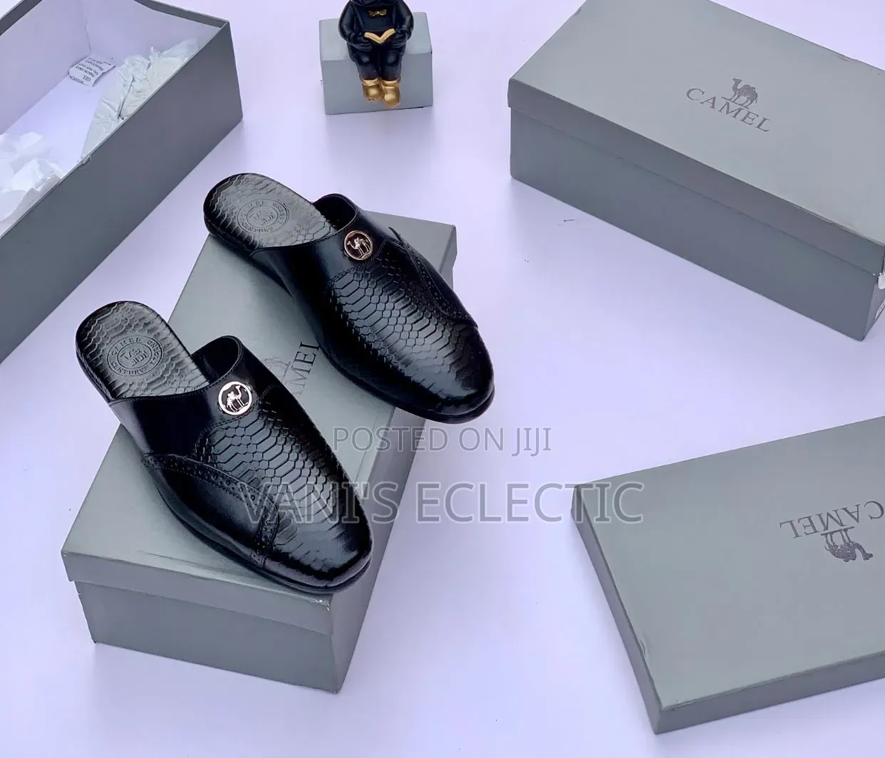 Camel Half-Shoes