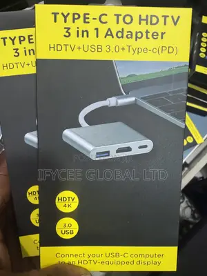 Type C 3 in 1 Adapter