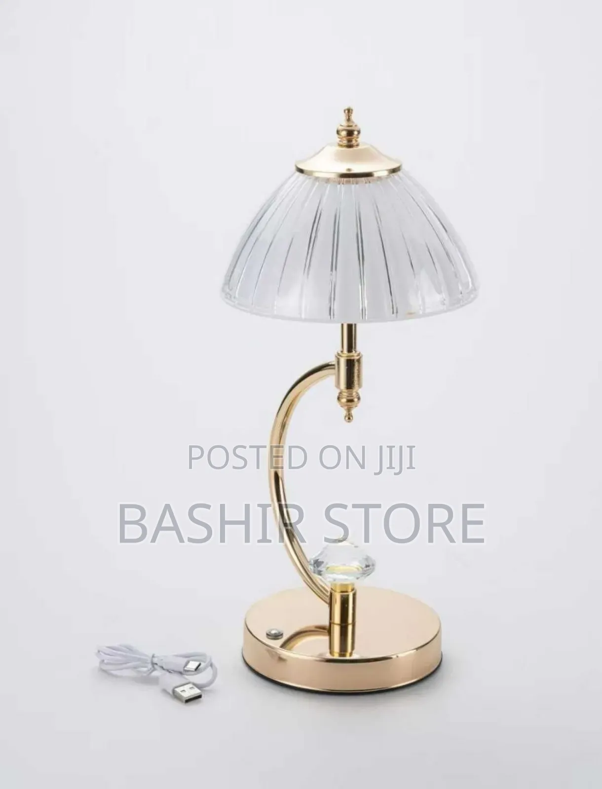 Rechargeable Crystal LED Table Lamp