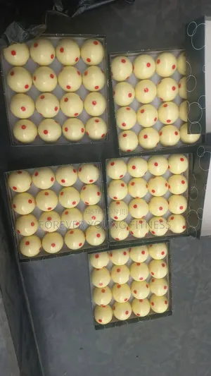White Ball With Red Dot Piece