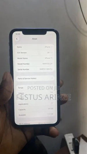 Apple iPhone 11 64 GB Purple