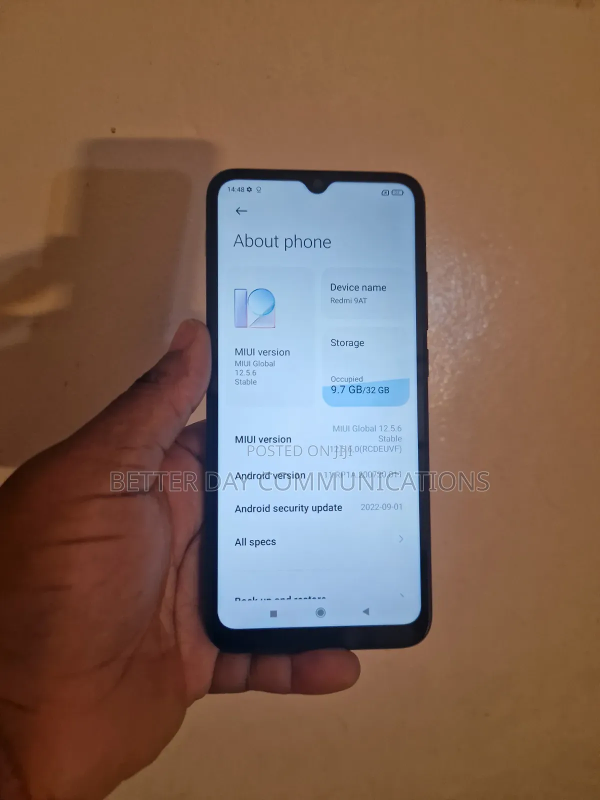 Xiaomi Redmi 9AT 32 GB Black