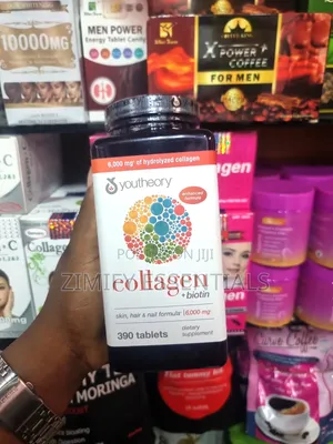 Youtheory Collagen + Biotin Hydrolyzed Formula (390 Tablets)