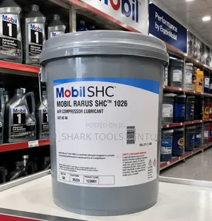 20-Liter of Mobil Rarus SHCTM 1026 Synthetic Air Compressor Lubricant