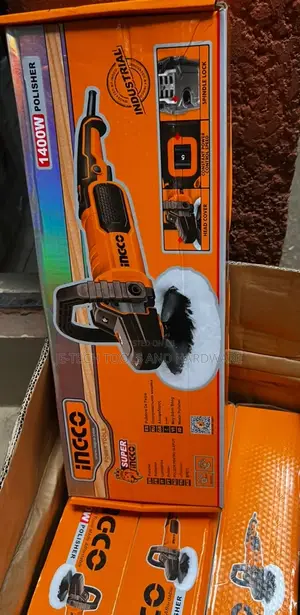 INGCO AP14008S Angle Polisher 1400W Motor 180mm Disc