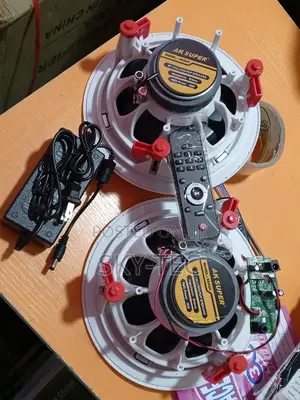 Ak Super 2 in 1 Bluetooth 30watts Flameless With Remote Control