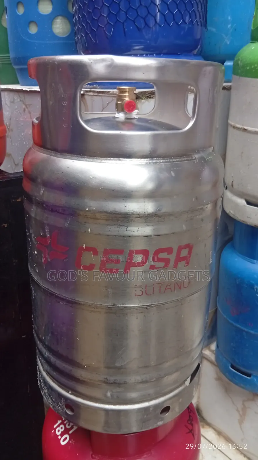 Stainless Tokunbo Cylinders