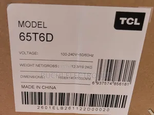 TCL 65”inch Qled Smart TV (65t6d)