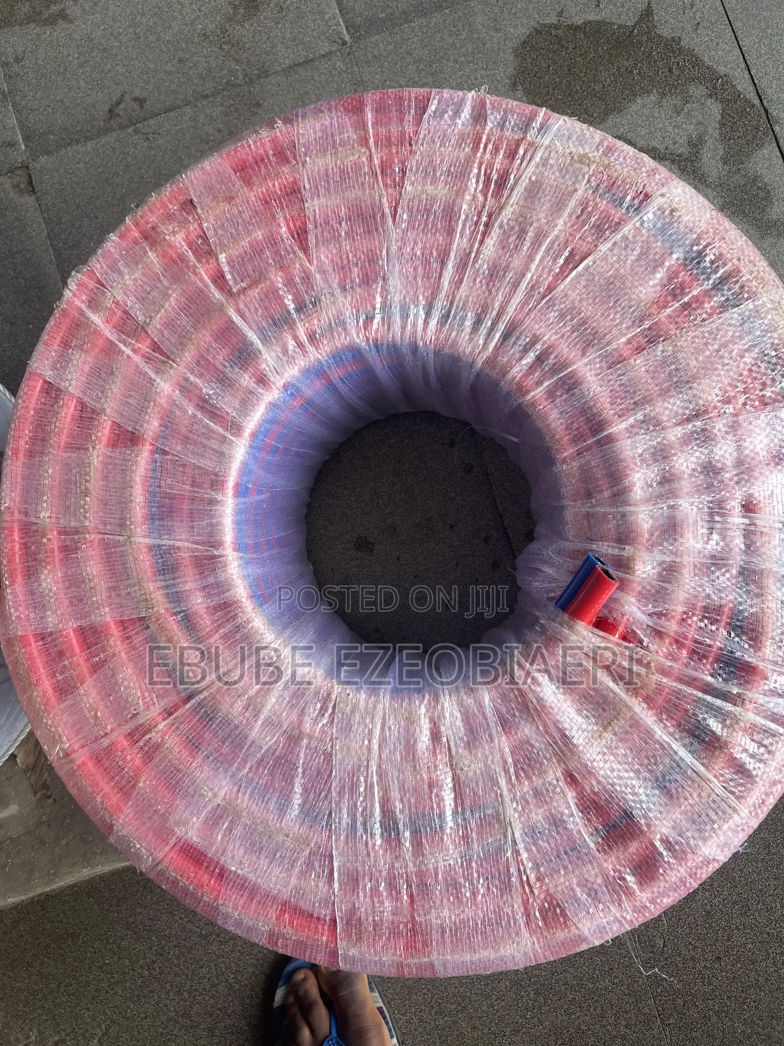 Blue and Red Twin Hose