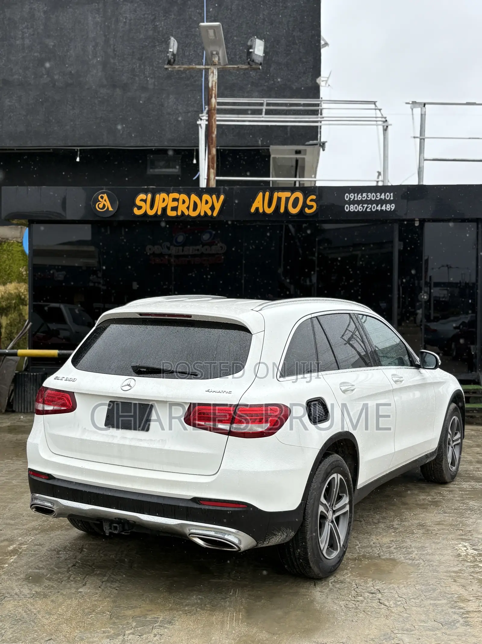 Mercedes-Benz GLC-Class 2017 White